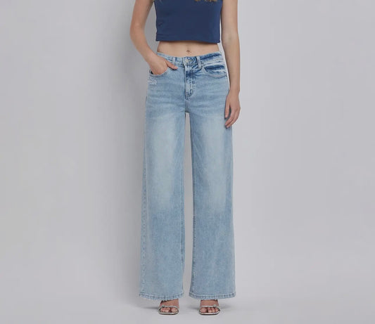 Lovervet High Rise Wide Leg Jeans
