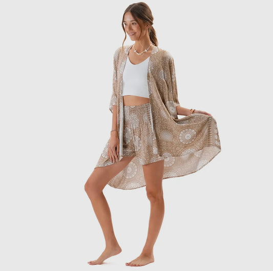 Desert Bloom Kimono